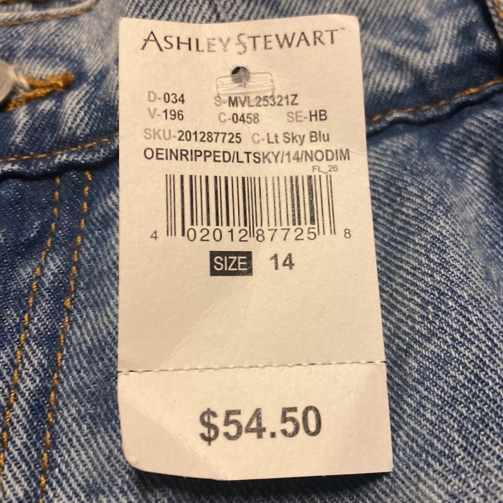 Plus Size Ripped Jeans - Picture 2 of 2